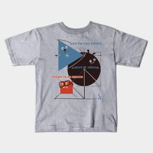 Geometrical Advice Kids T-Shirt